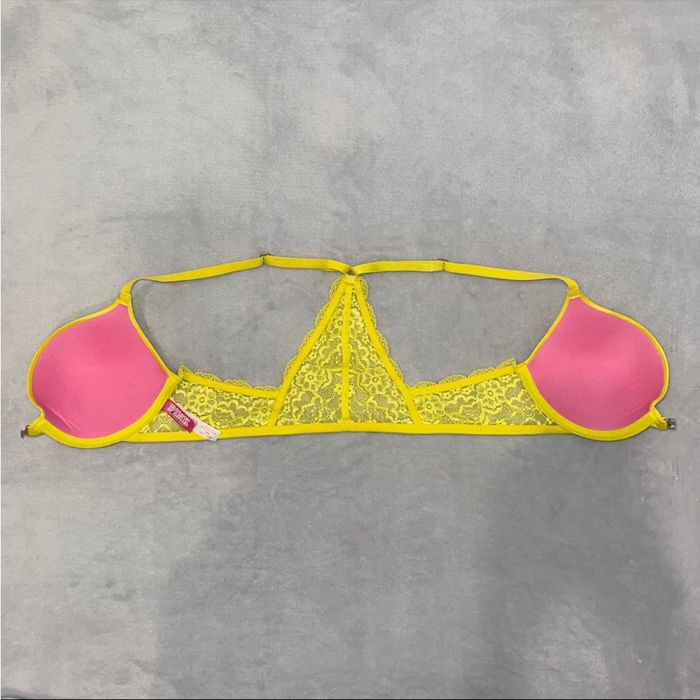 Victoria Secret PINK push-up racer back bra 34B - Picture 5 of 7